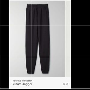 Aritzia mid rise joggers - Leisure Jogger